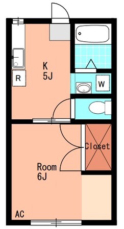 サンハイツ北町の物件間取画像